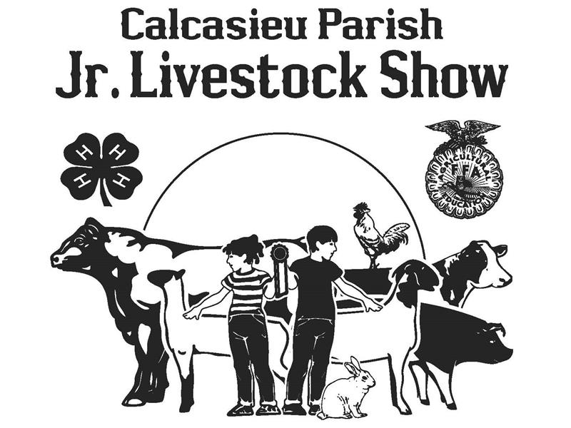 Logo for 2025 Calcasieu Parish Jr. Livestock Show